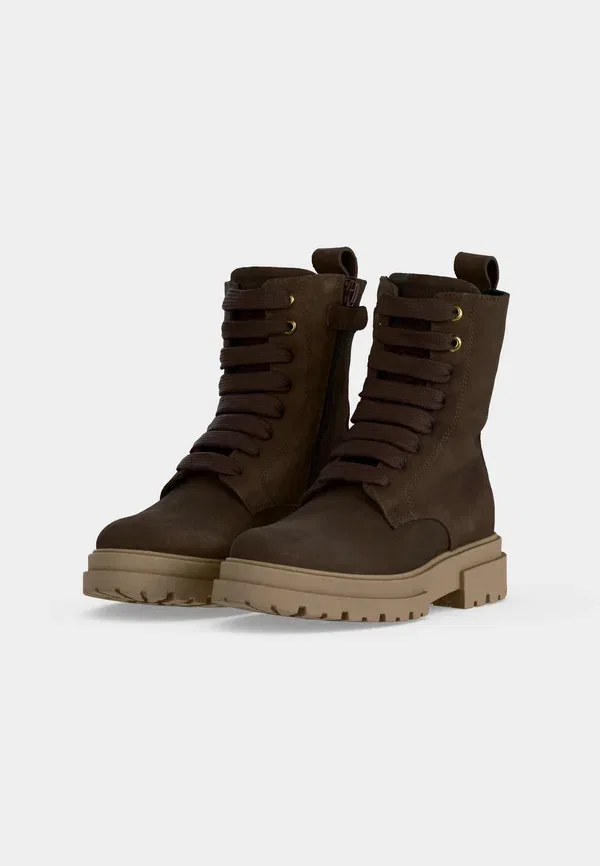 Ботинки из замши Kessy Unisex Lace-up Ankle Boots Tommy Hilfiger Dark Brown, темно-коричневый — фото 3