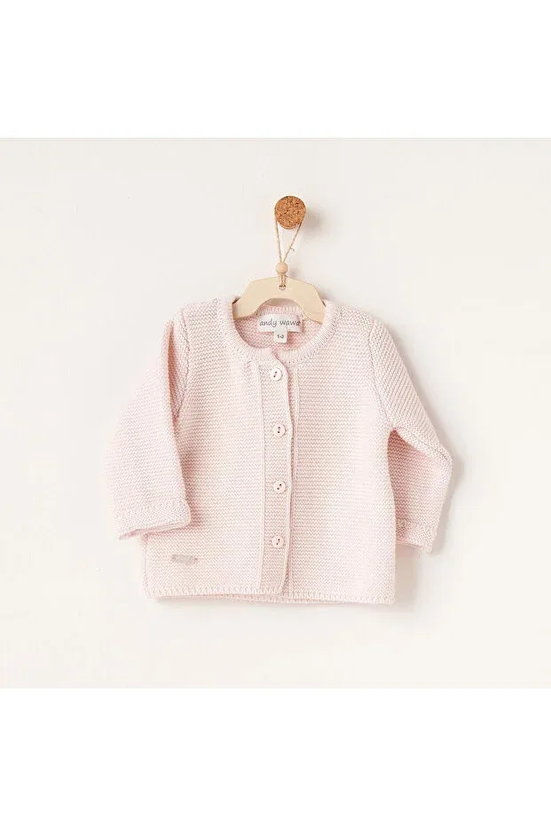 Детский кардиган с длинным рукавом Andywawa, Pink