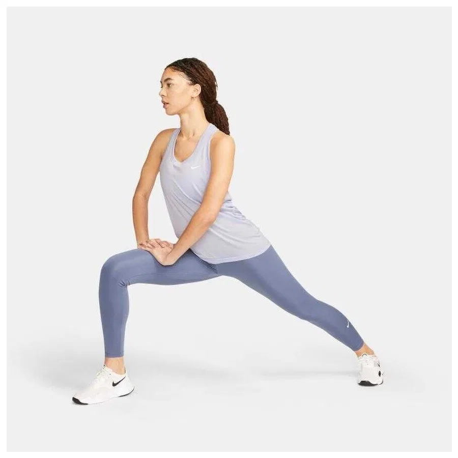 Спортивный топ без рукавов с принтом Dri Fit Tank Racer Nike, Фиолетовый