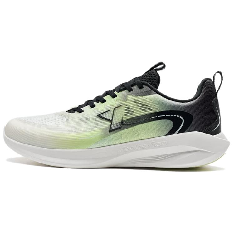 Абразивостойкие кроссовки Rebound Low top для мужчин XTEP, белый зеленый черный — фото 2