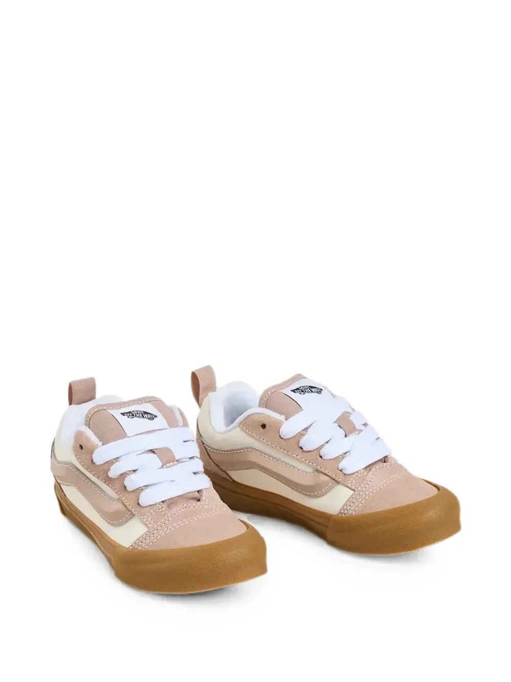 Низкие кеды Knu Skool Vans Kids, бежевый