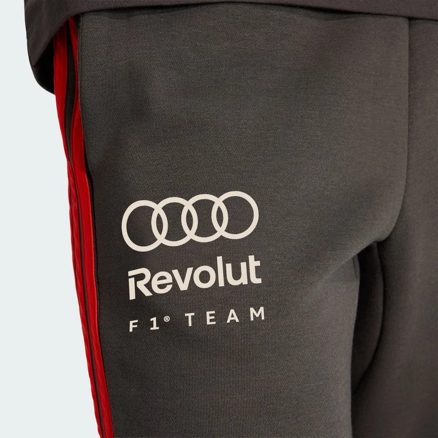 Спортивные штаны с принтом Audi Revolut F1 Team DNA adidas, Черный — фото 4