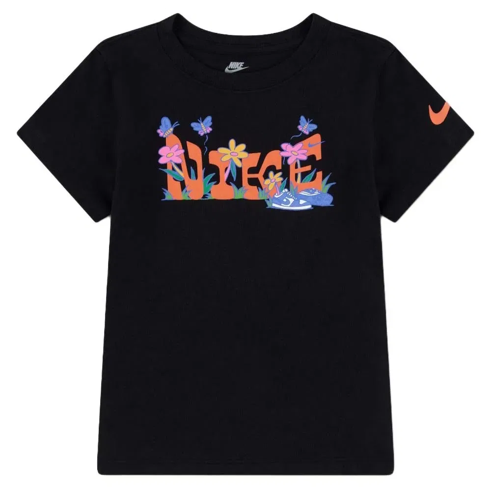 Футболка с коротким рукавом Floral Nike, черный