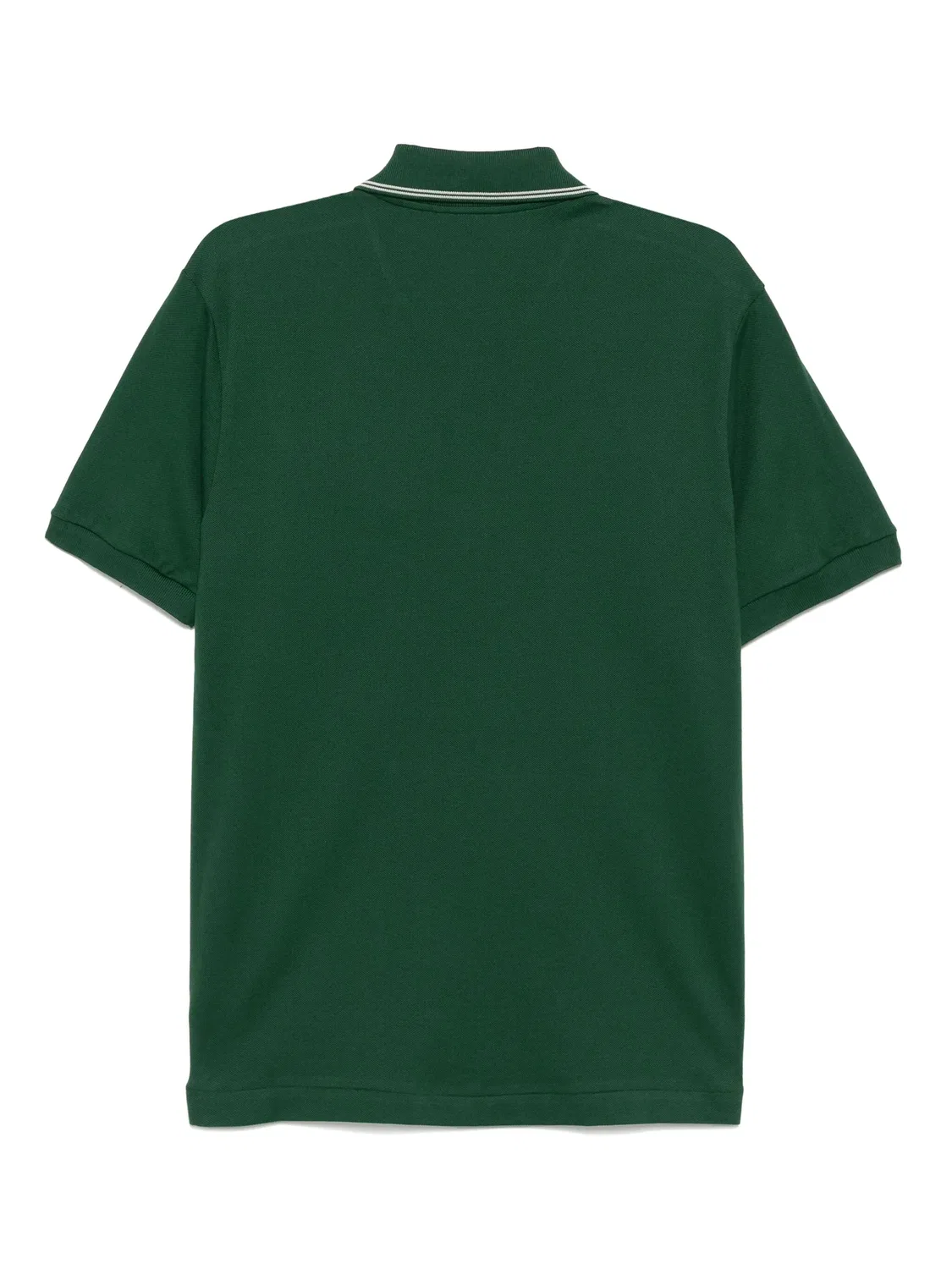 Поло с вышитым логотипом Lacoste, темно-зеленый — фото 2