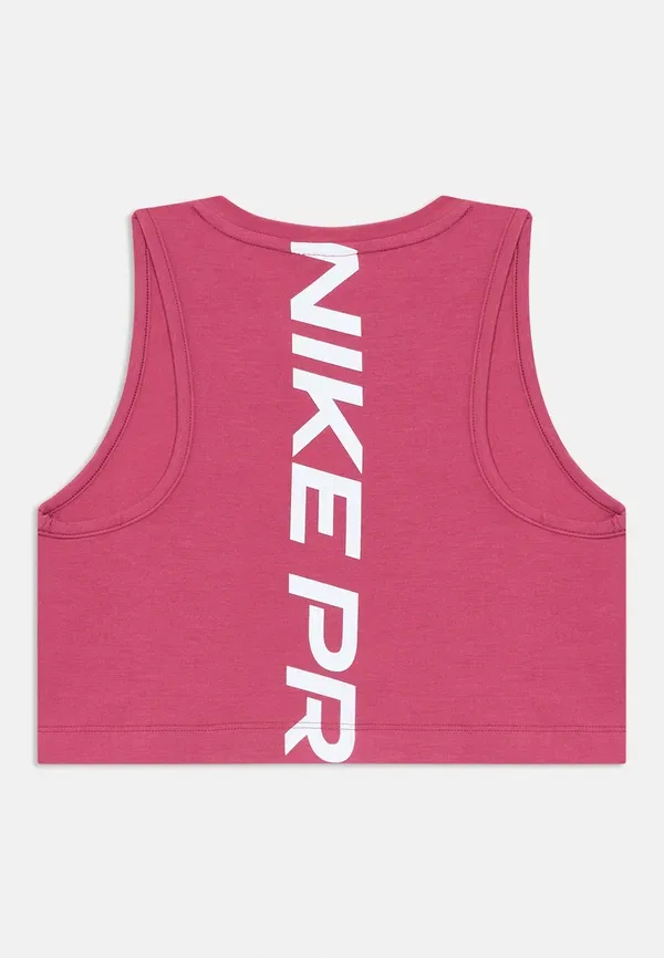 Майка Dri-fit Nike Performance, Sweet Beet/White, белый — фото 2