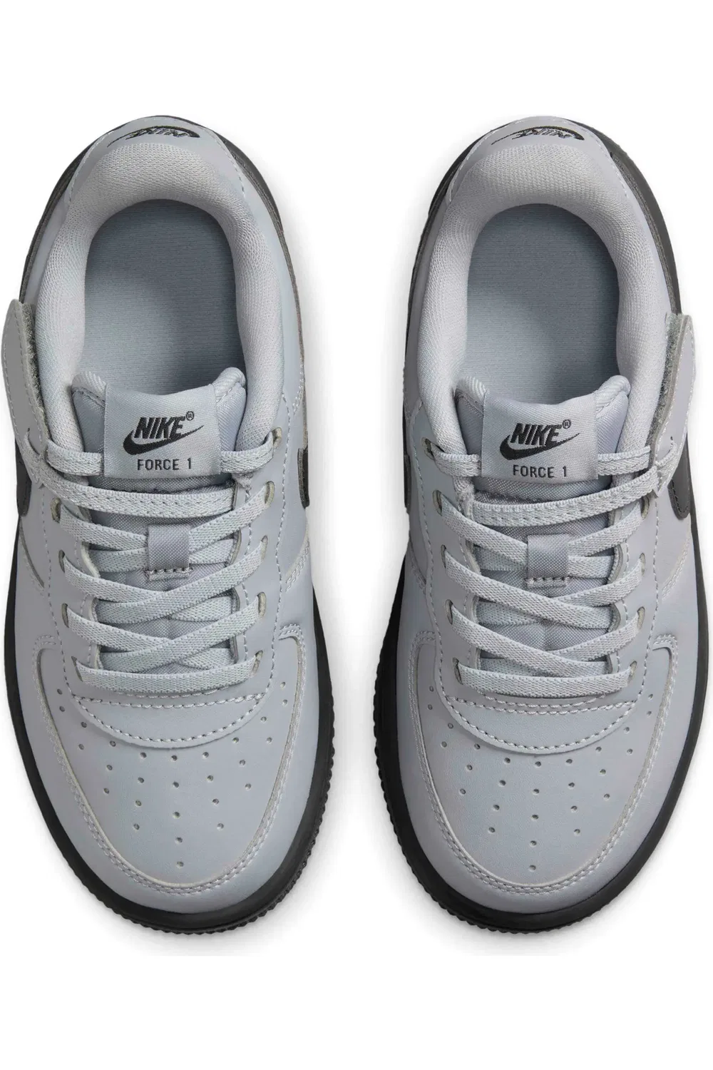 Детские кроссовки баскетбольные EasyOn LV8 Nike, Wolf Grey/Dark Smoke Grey — фото 3