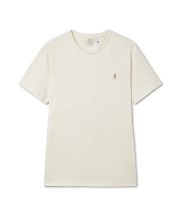 Футболка с длинным рукавом, Custom Slim, Polo Ralph Lauren, натуральный