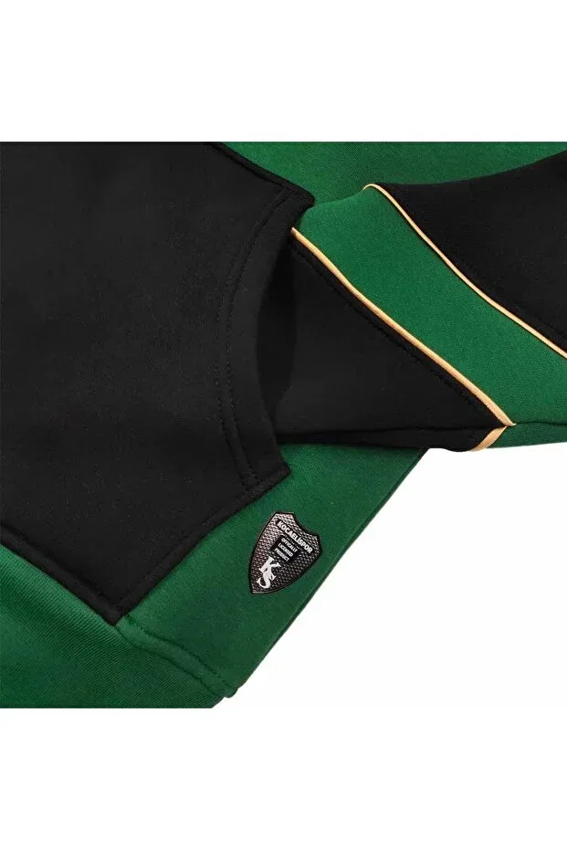 Детское худи с принтом Kocaelispor Licensed Kids' Hooded Sweatshirt Sportrun, Green — фото 4
