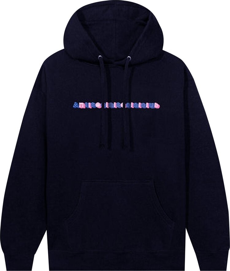 

Худи Anti Social Social Club Sign Me Up Hoodie Navy, синий