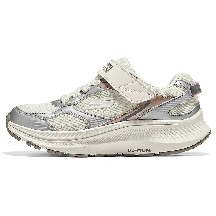 Детские кроссовки для мальчиков дышащие Skechers Kids, Ivory