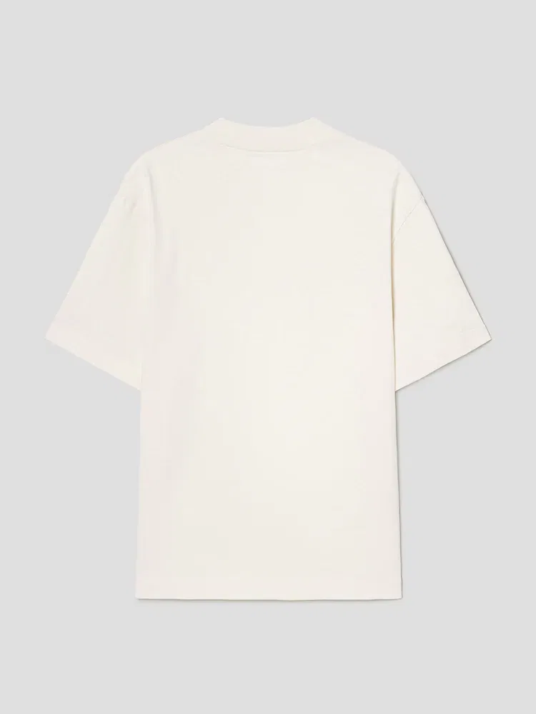 Футболка с принтом Le Tshirt Banane JACQUEMUS, Ivory — фото 2