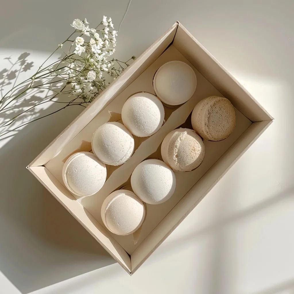 No brand Набор Bath Bombs 8 шт, Lavender, Vanilla, Orange, Peppermint — фото 3