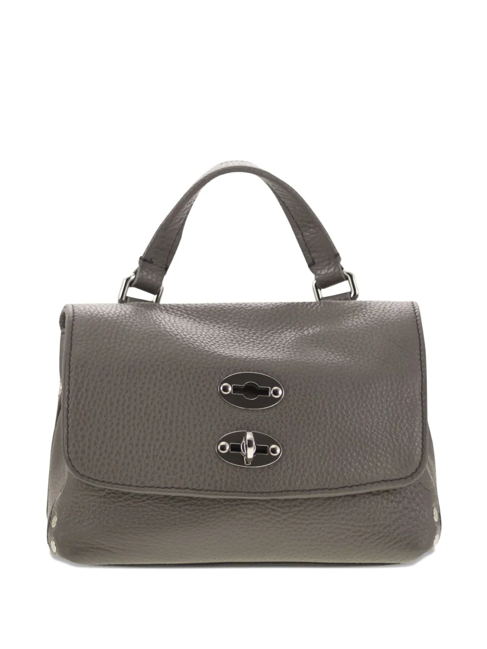 

Сумка-тоут Baby Postina с заклёпками Zanellato, серый