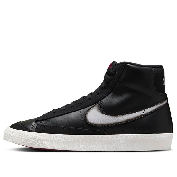 

Кроссовки blazer mid '77 vintage 'airbrush - black' Nike, черный