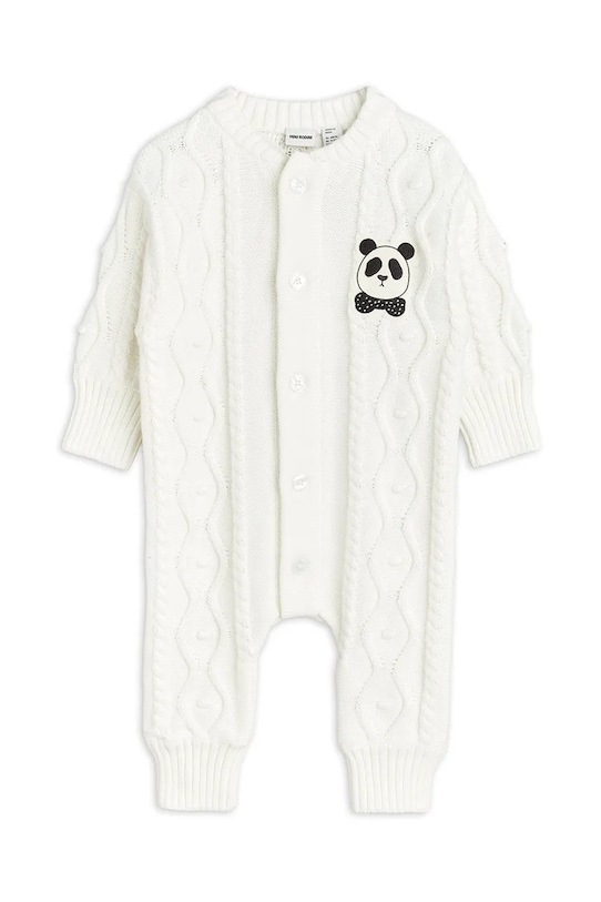 

Хлопковый комбинезон для малышей Panda Mini Rodini, белый