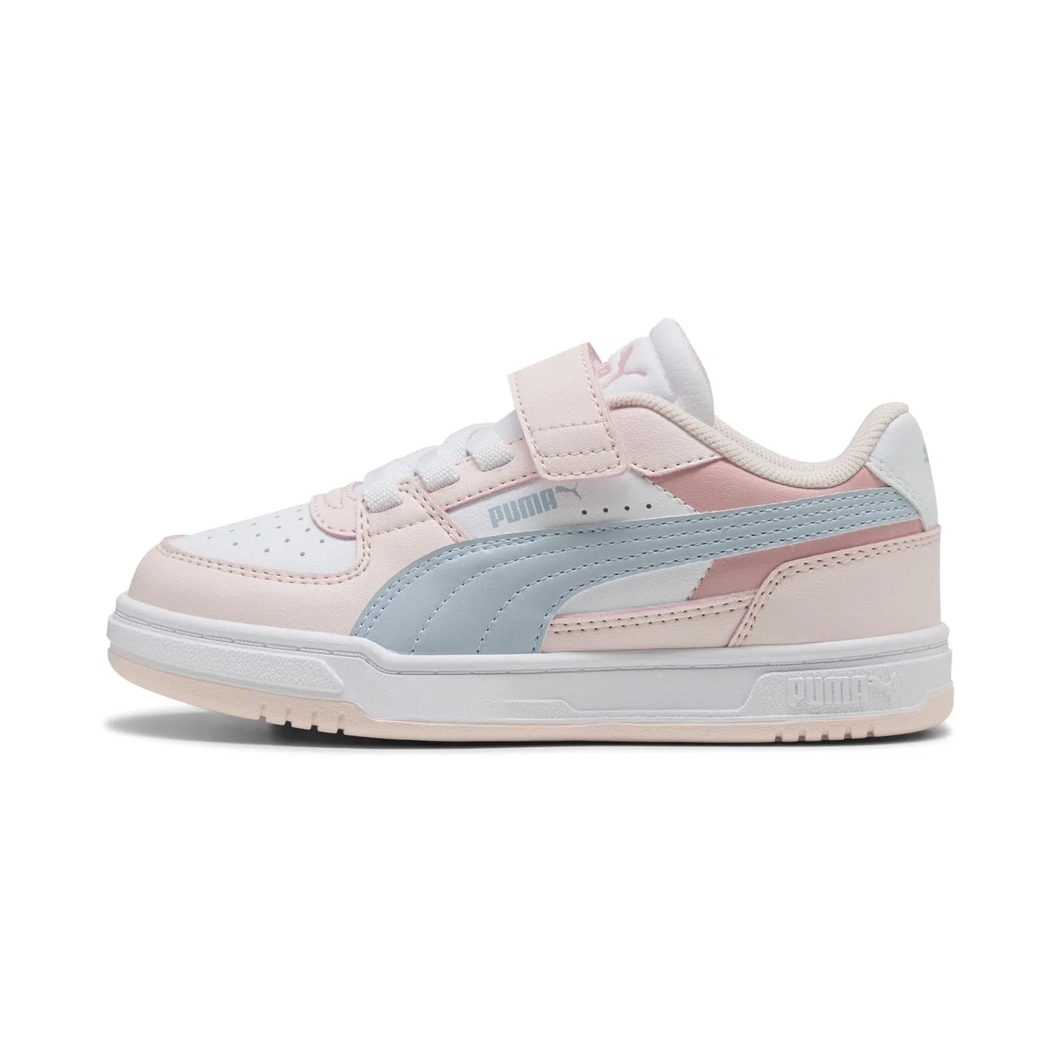 Детские кроссовки для мальчиков с принтом Caven Velcro Pre-school PUMA, III Block Jasmine Flower Lucite White — фото 3