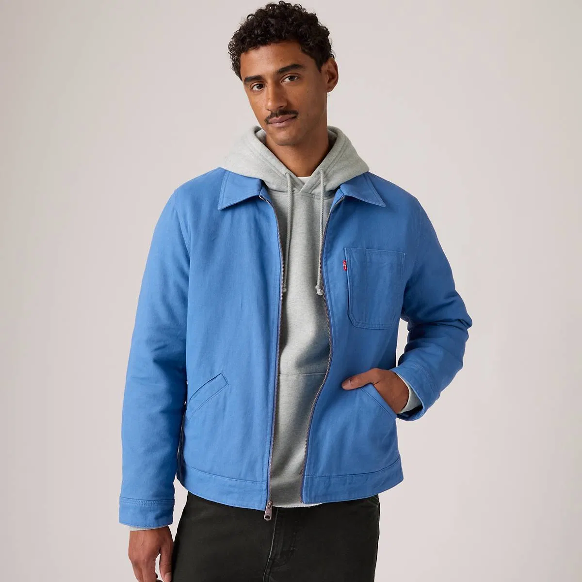 Рабочая куртка Levi's, Delft Blue - Blue