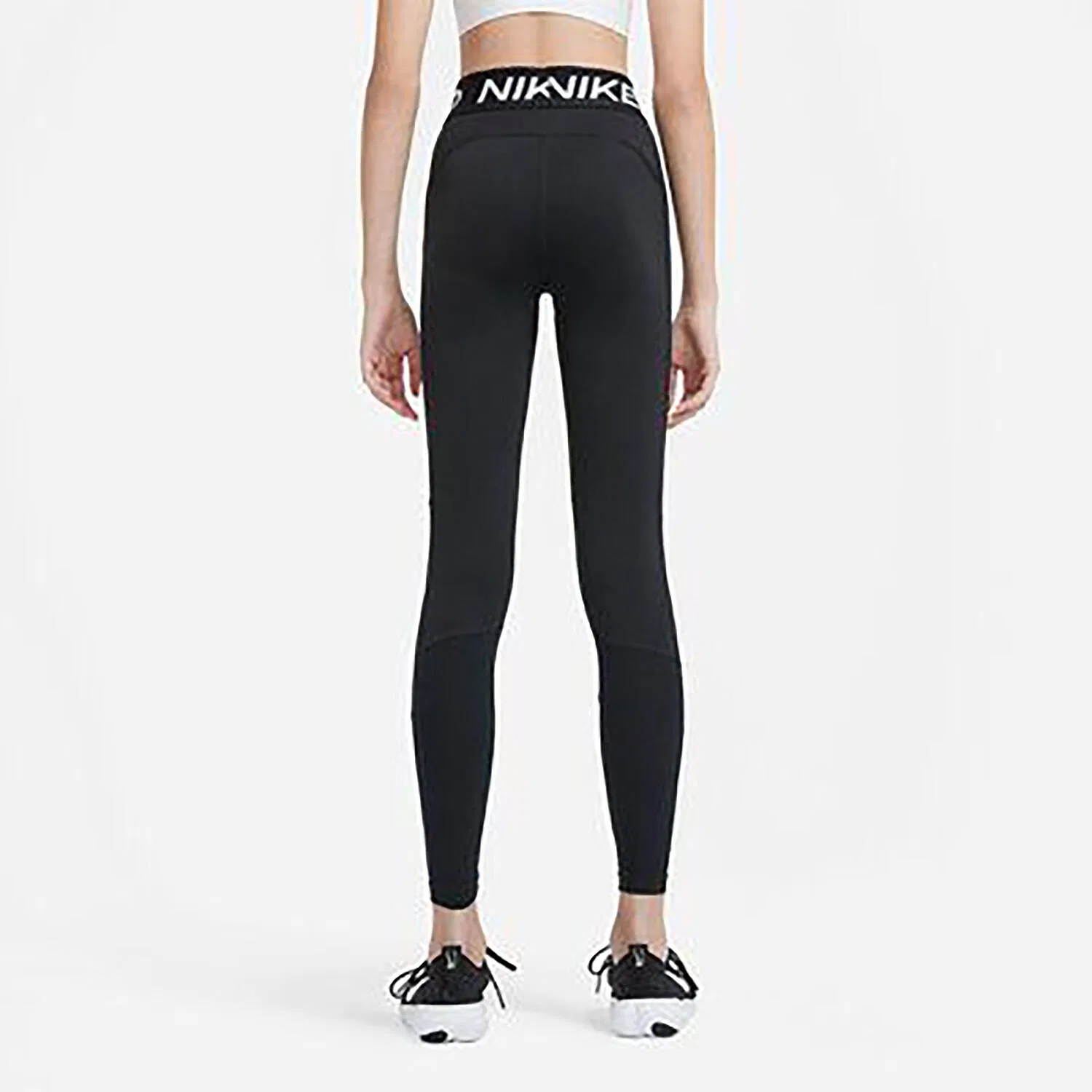 Детские леггинсы с принтом Nike Pro NP LEGGING Nike, Черный — фото 3