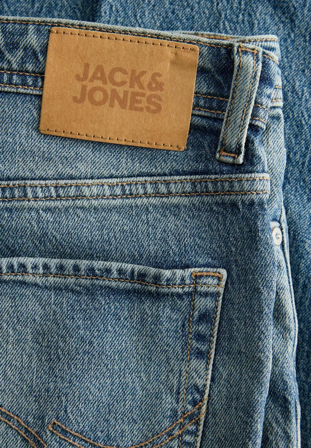 Джинсы прямого кроя, стандартного кроя, jjiclark jjoriginal st 175 jnr junior Jack & Jones Junior, Blue Denim — фото 3