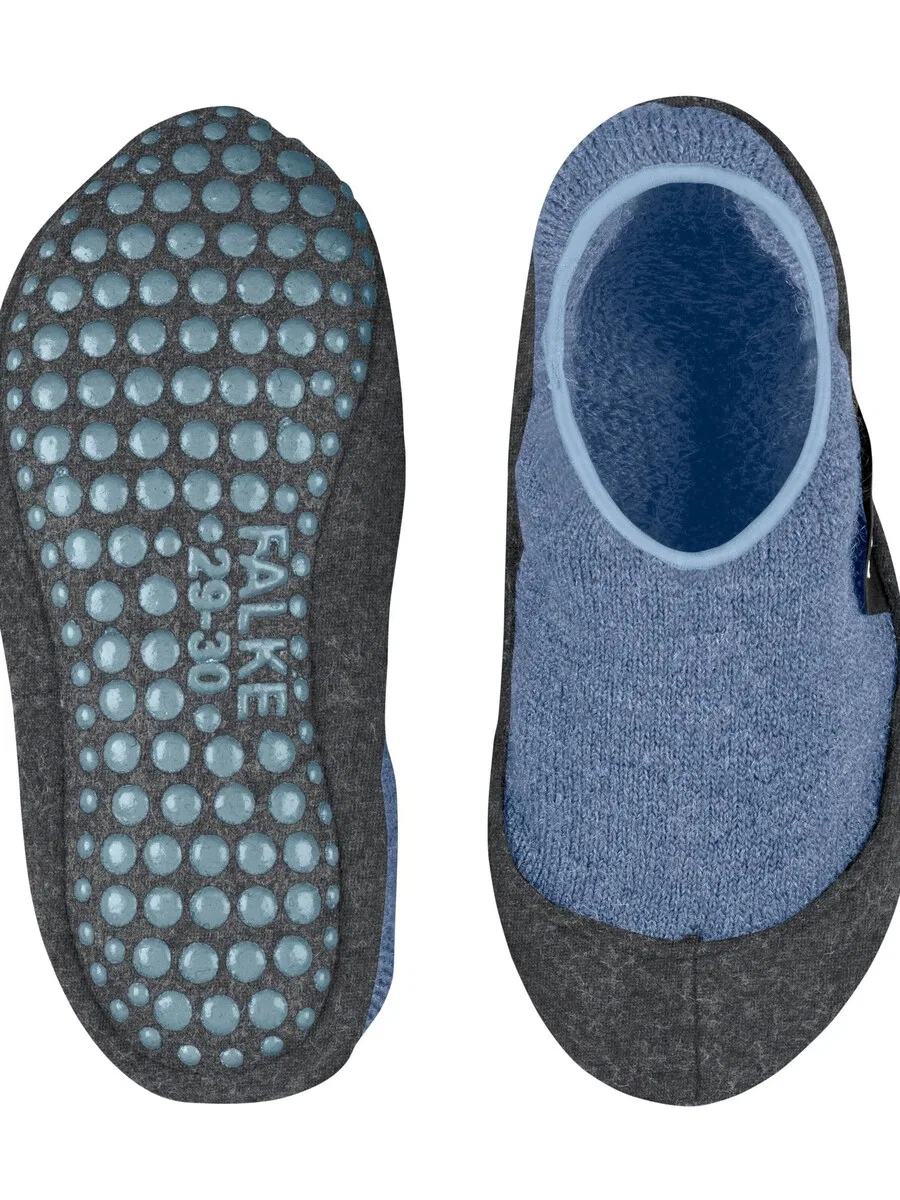 Носки FALKE 'Cosyshoe' дымчато-синего цвета — фото 4