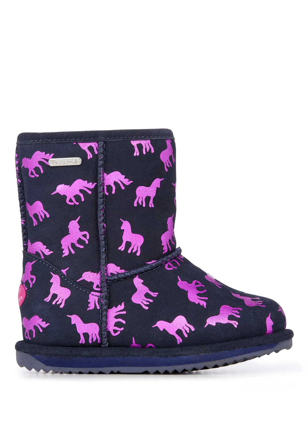 Сапоги детские EMU Australia Rainbow Unicorn Brumby, navy