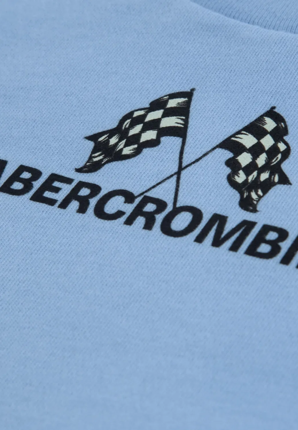 Моторы - футболка с принтом Abercrombie & Fitch, Blue — фото 3