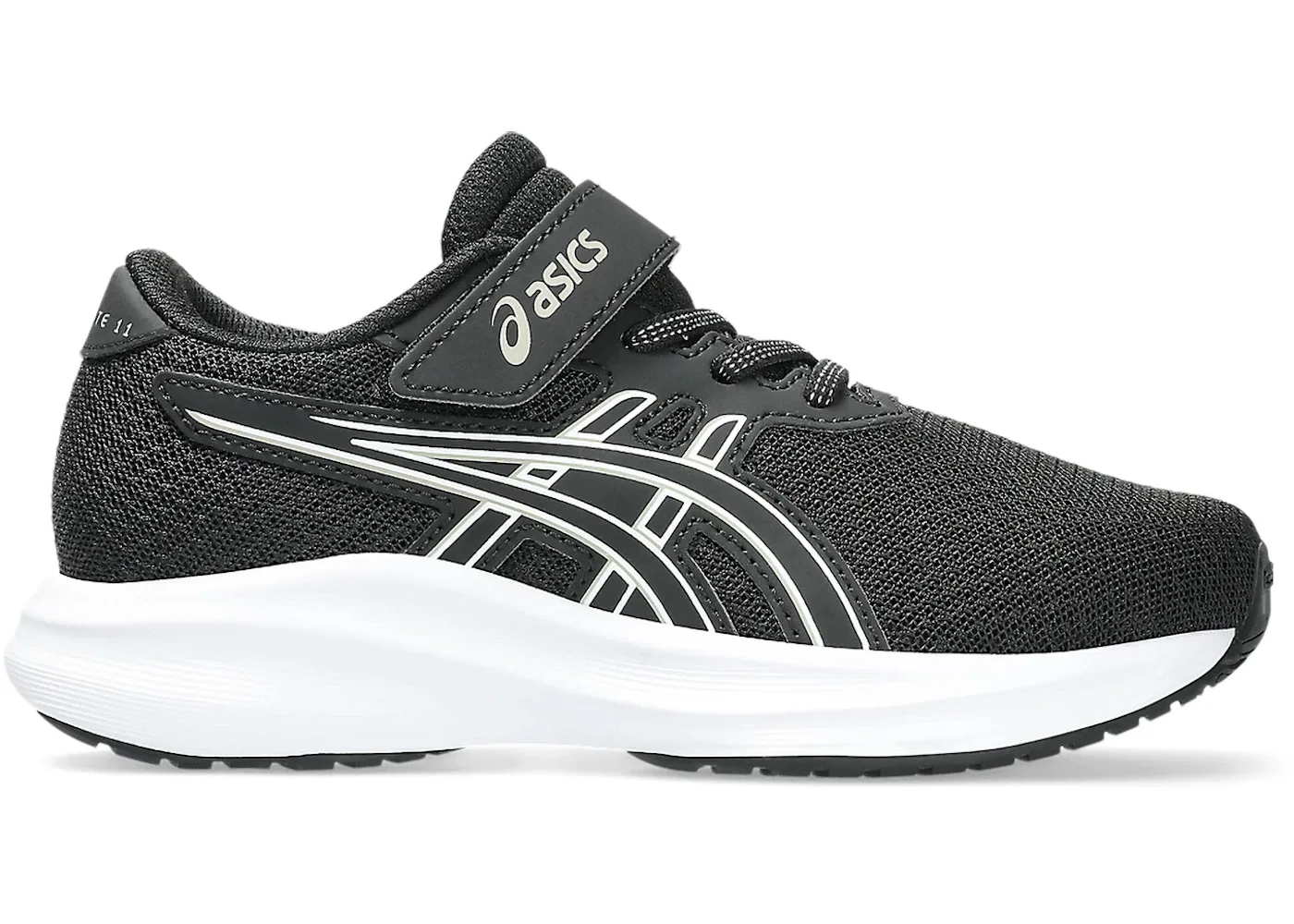 Детские кроссовки беговые ASICS Pre-Excite 11 ASICS, Black/Meteor Grey
