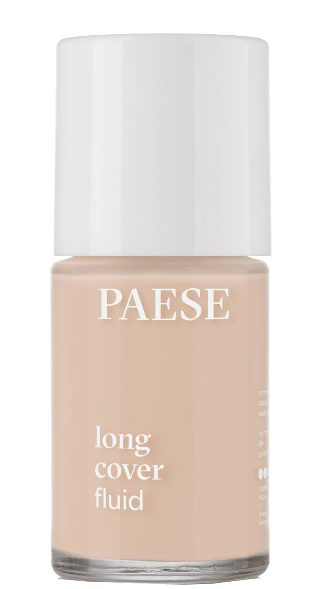 

Paese Long Cover Fluid Праймер для лица, 0.5 Kość Słoniowa