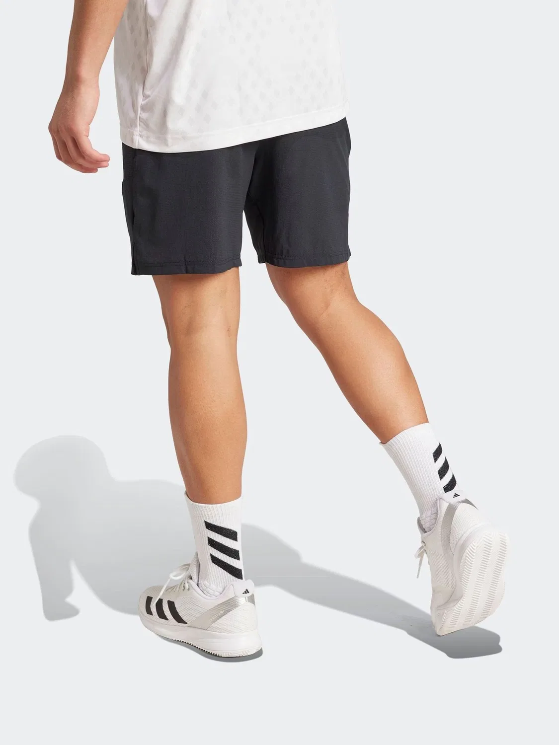 Шорты теннисные Climacool Ergo adidas, черный — фото 2
