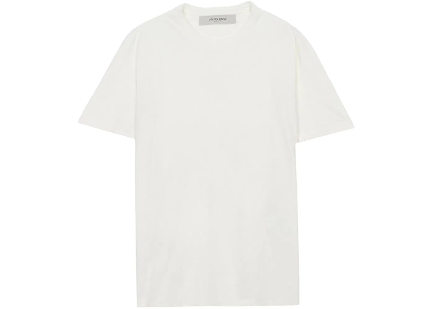 Мужская футболка с коротким рукавом T-Shirt Golden Goose, White