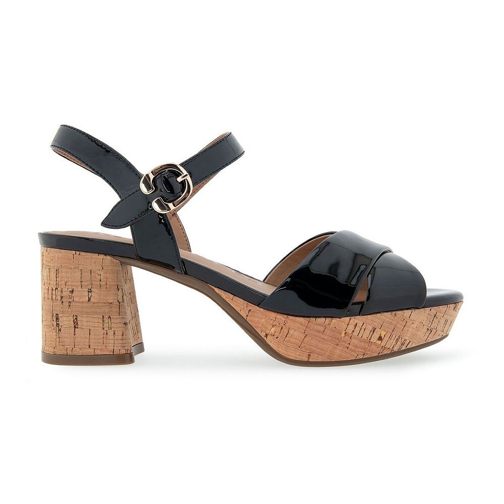 Женские сандалии на платформе Aerosoles Cosmos, цвет Black Patent Pu — фото 2