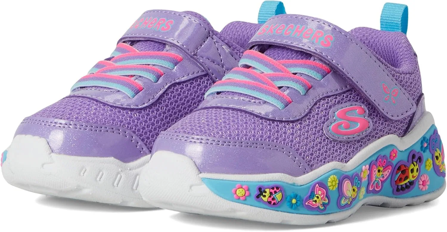 Детские кроссовки для девочек Play Scene-Fun Squad Skechers, Purple/Multi