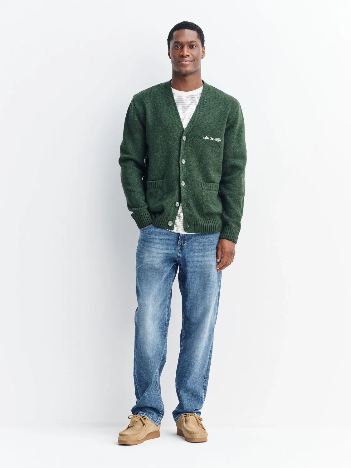 Джинсы Mid Blue Authentic Stretch Denim Next, средний синий — фото 2