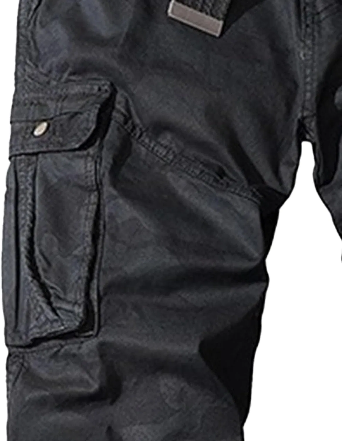 Мужские брюки карго с мультикарманами, Slim Fit, Blacka2 — фото 2