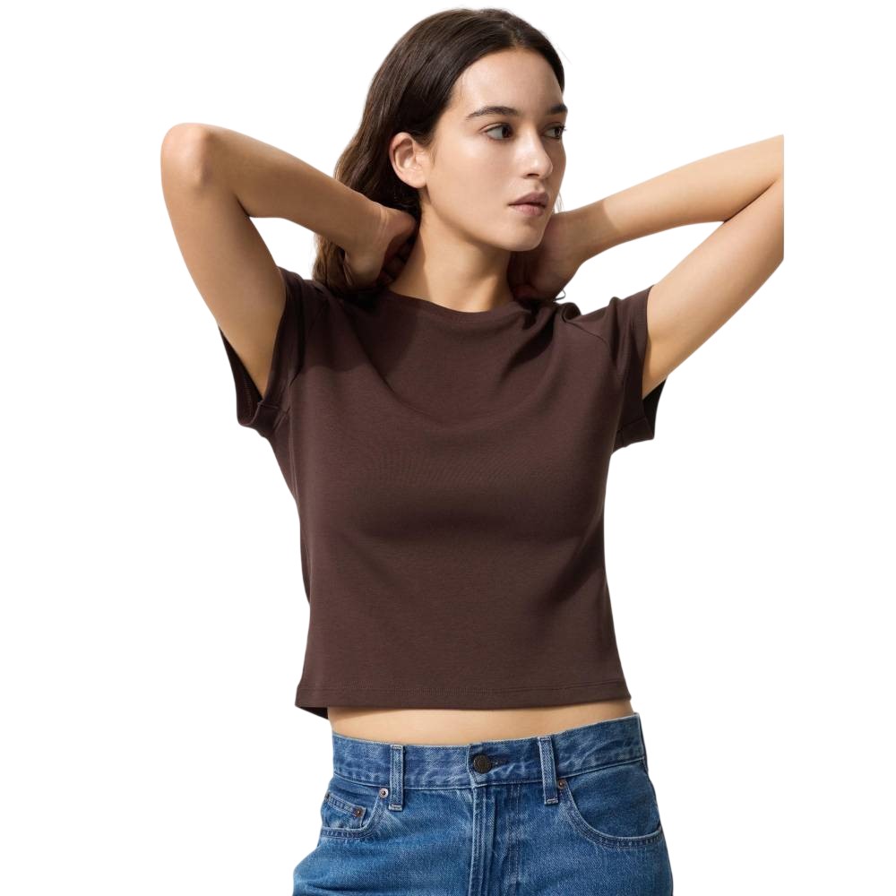Футболка  Uniqlo Mini T, 37 коричневый — фото 2