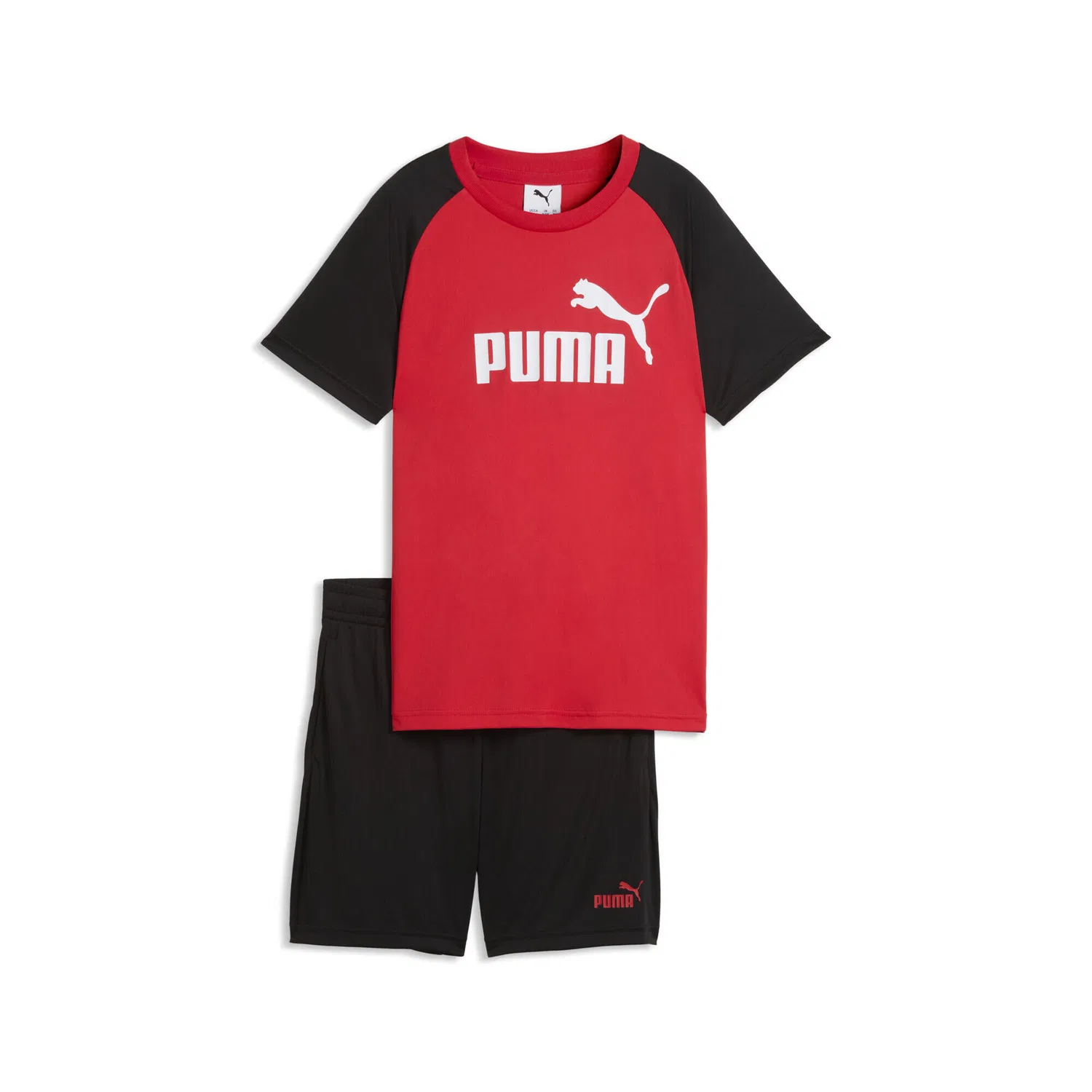 Детский комплект с логотипом Essentials No. 1 Logo PUMA, Цвет Rot / Konigliches Rot / Schwarz