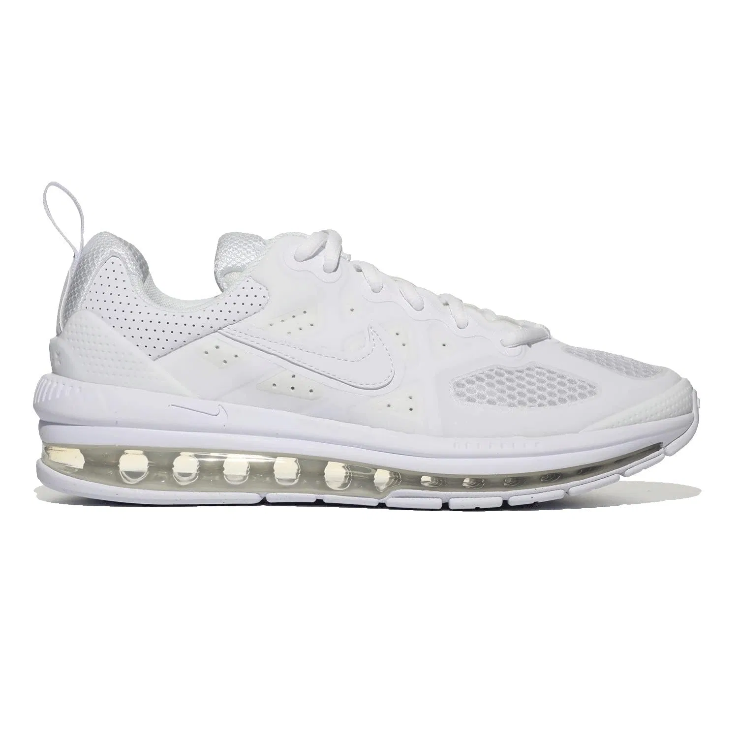 Детские спортивные кроссовки для мальчиков с шнуровкой Air Max 90 LTR (PS) NIKE, White White — фото 4