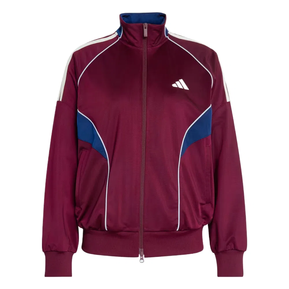 Женская куртка с водолазкой Бургунди Adidas, Burgundy