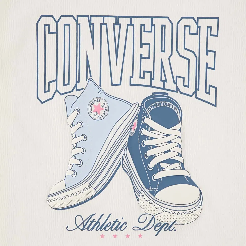 Кроссовки детские Converse Kids, бежевый — фото 3