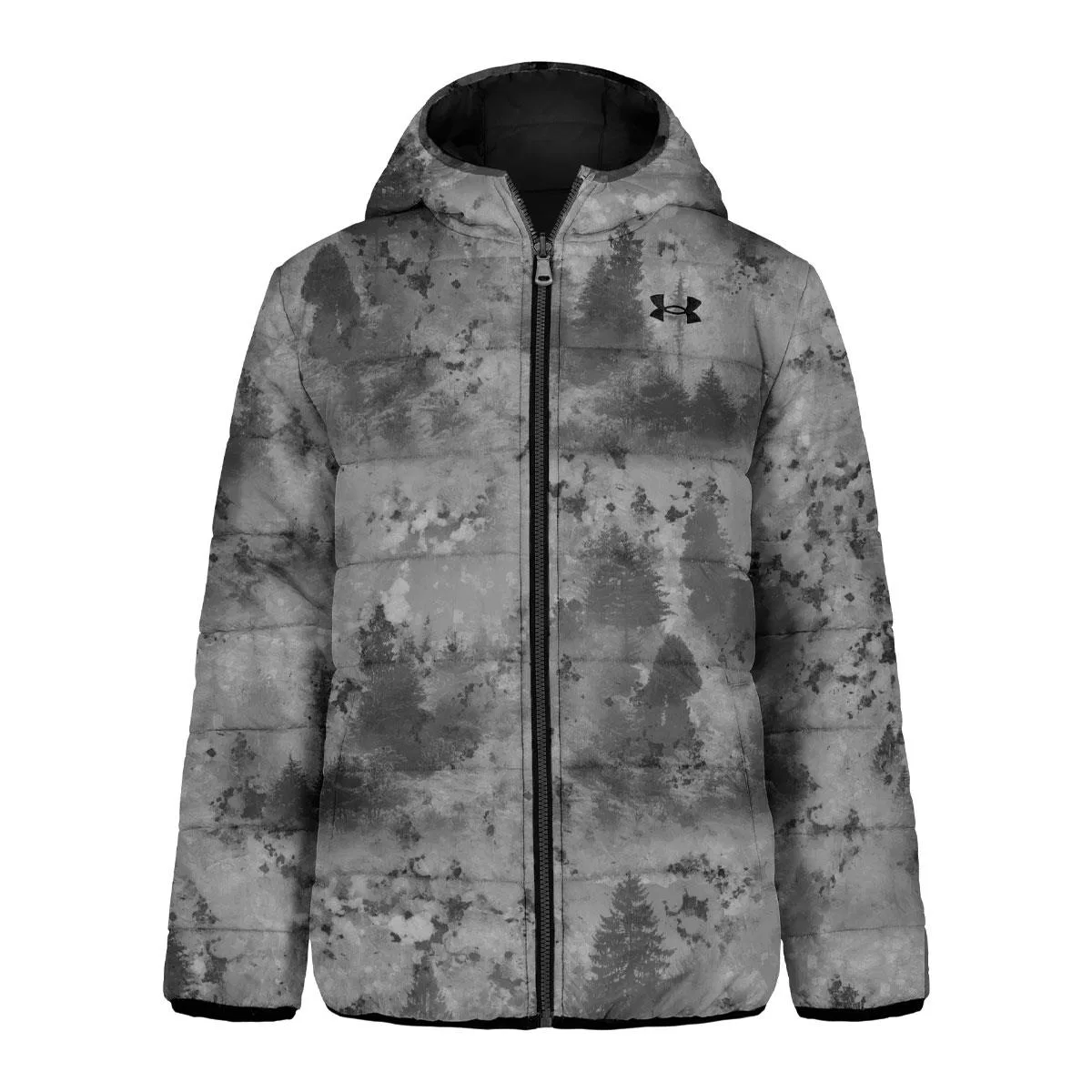 Куртка-пуховик утепленная реверсивная Pronto Puffer Under Armour, Black — фото 4