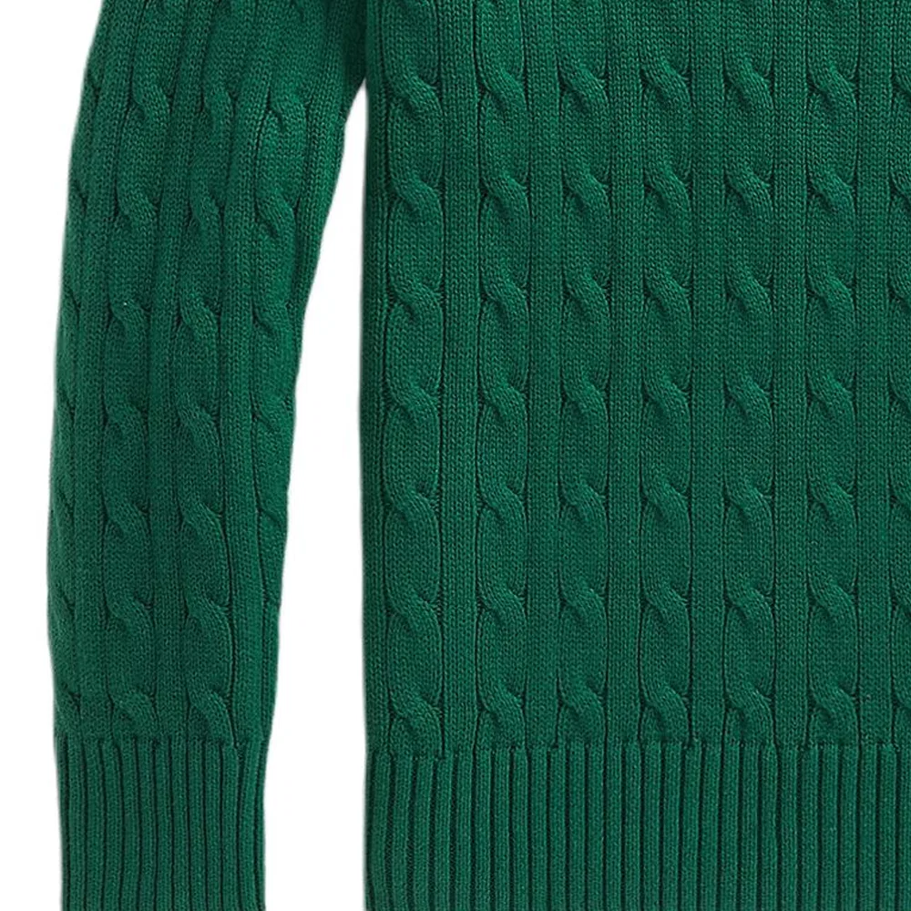Детский свитер с длинным рукавом Sweater Standard Polo Ralph Lauren, Green — фото 3