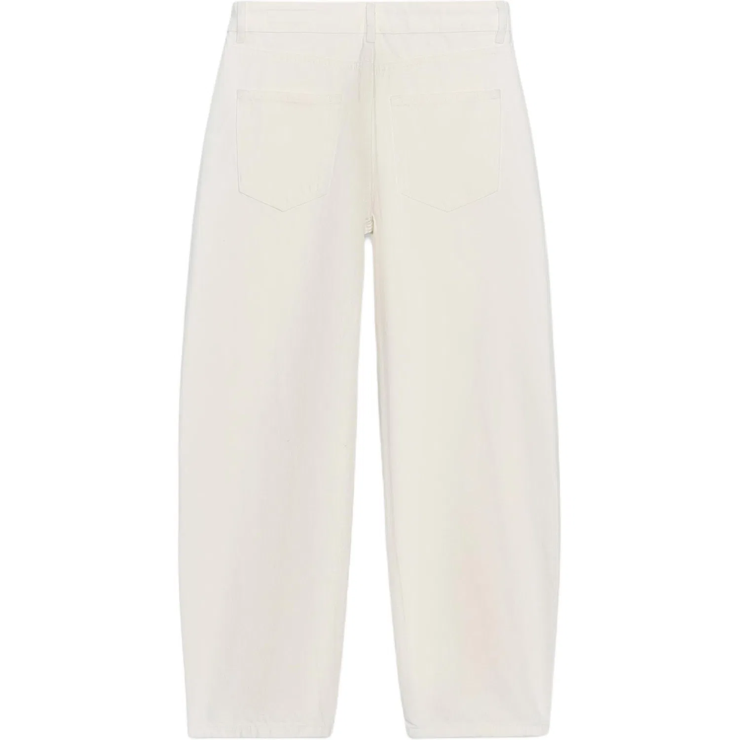Женские джинсы зауженные White ZW Jeans ZARA, White — фото 3