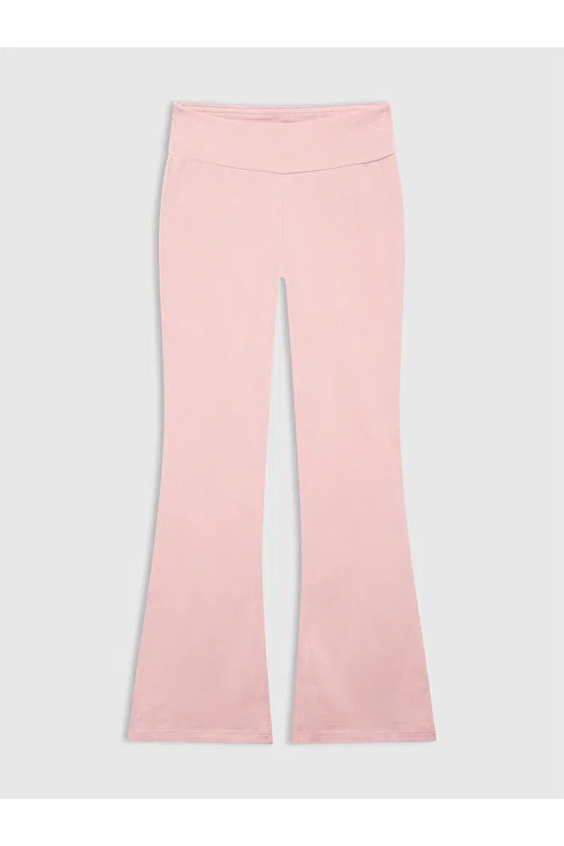 Детские леггинсы для девочек с широкими штанинами Gap, Pink-001