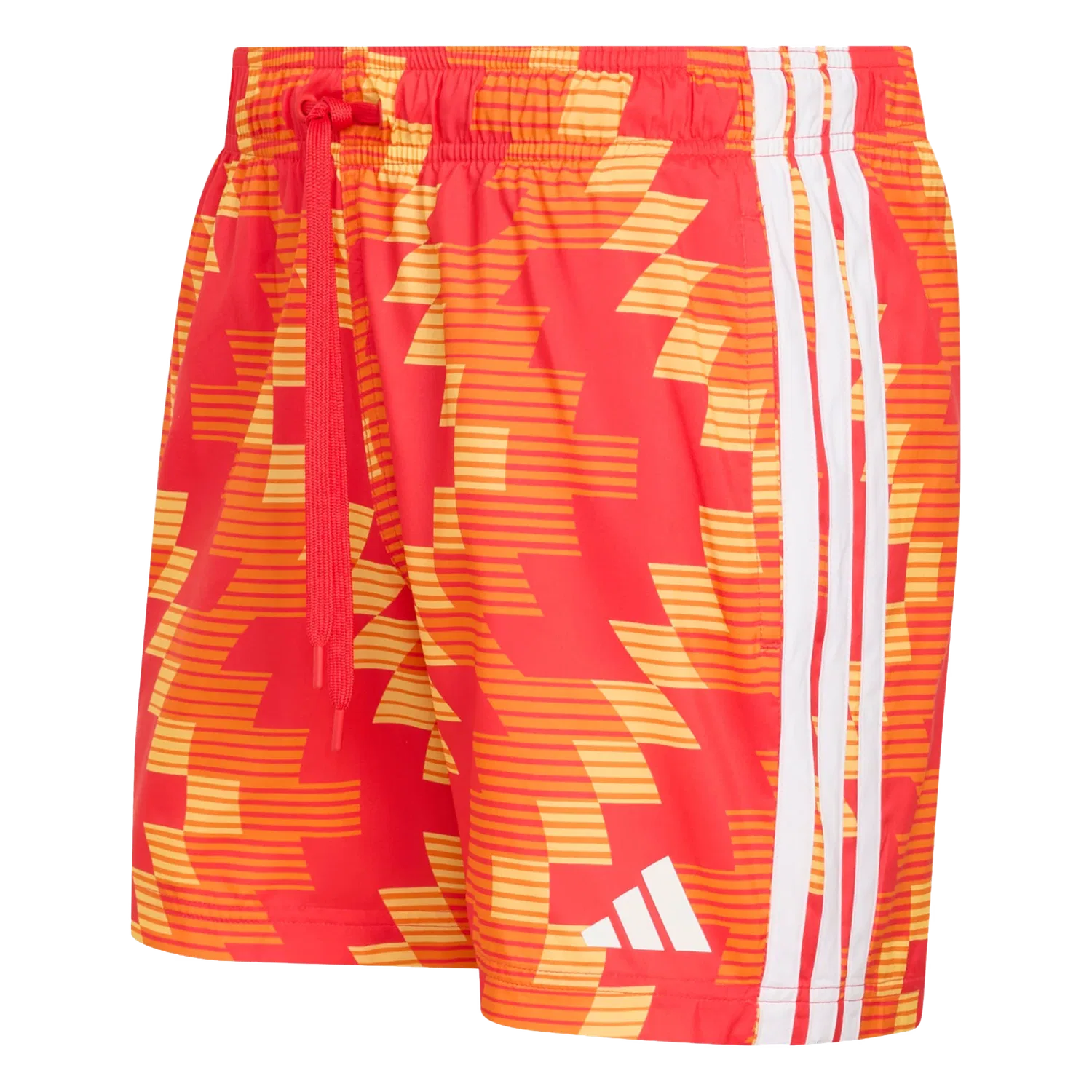 Мужские плавки с футбольной графикой Adidas, оранжевый