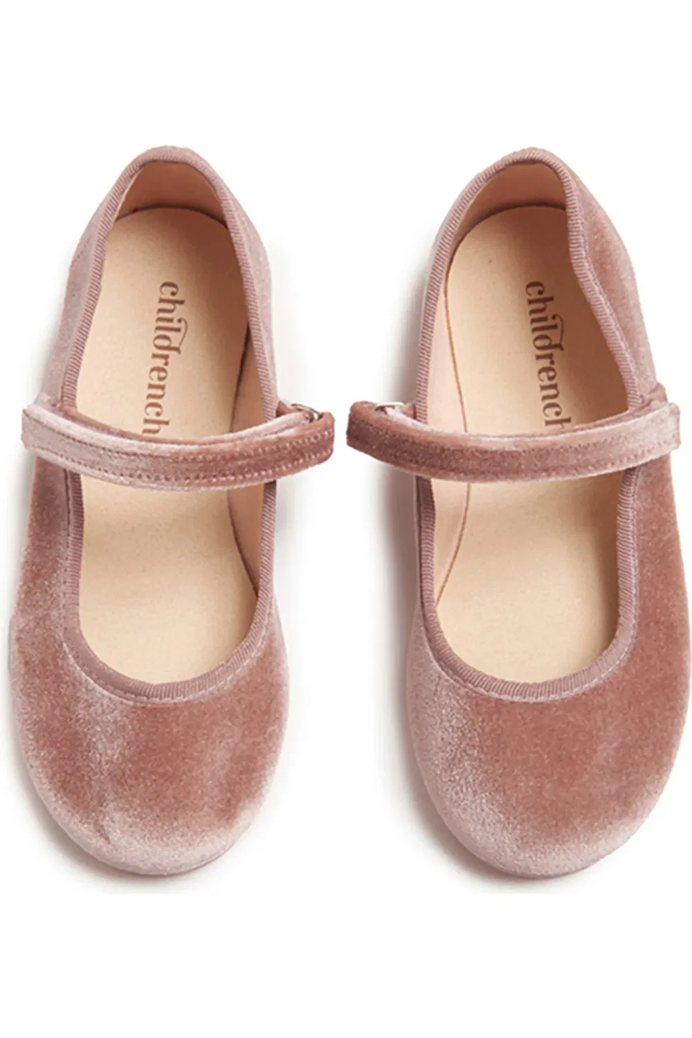 Детские туфли Мэри Джейн с регулируемым ремешком Cassie CHILDRENCHIC, Dusty Rose — фото 3