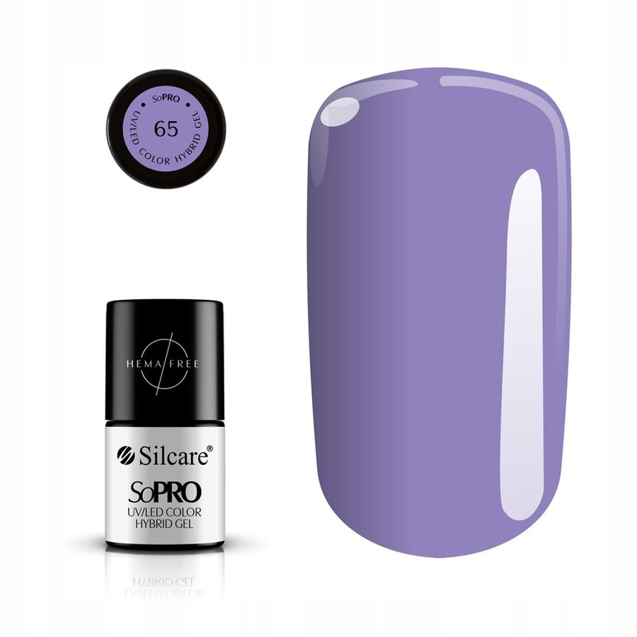

Гибридный лак для ногтей Silcare SoPRO 65 7 г