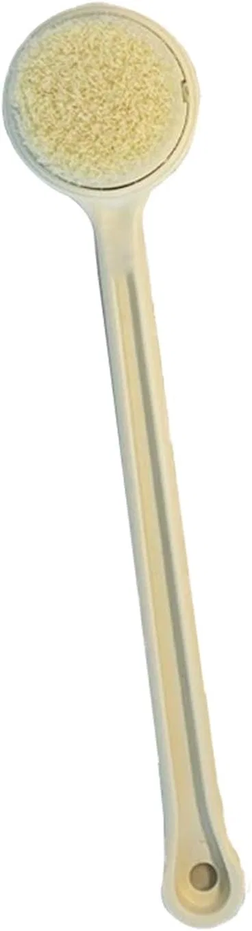 Щетка для тела с длинной ручкой, XCSDEW, 38x8.5 см, Yellow