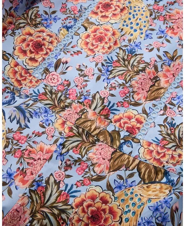 Детский комбинезон для девочек с длинным рукавом Iliana Sleeve Cotton Romper Marlo Kids, Floral — фото 3