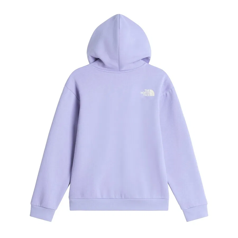 Толстовка THE NORTH FACE лавандового цвета — фото 2