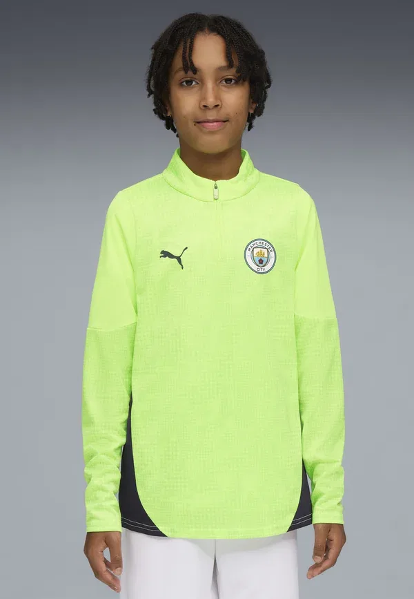 Куртка футбольная Manchester city trainings Puma, fizzy apple-blue violet, фиолетовый/голубой — фото 2